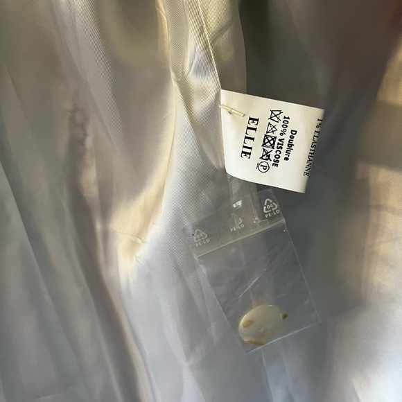 Curling Collection Jacquard 3/4 Sleeve Jacket- Made in France - Picture 11 of 16